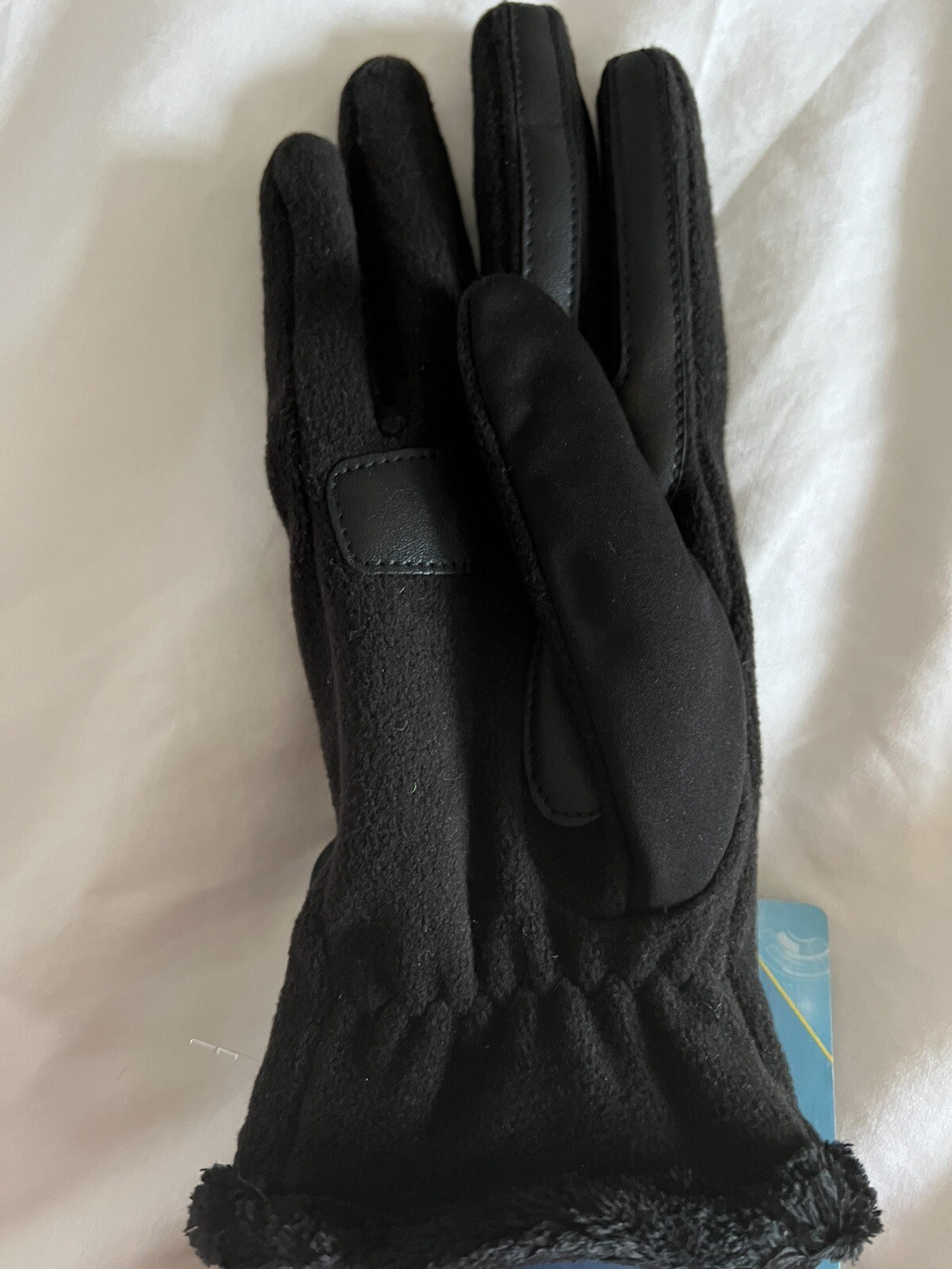 Women’s Isotoner Smart Touch Technology Black Gloves Size Small