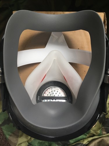 Scott Sicherheit Vision 3 Pp Lqf Gallet Helm Maske Atemschutzmaske Größe M/L - Bild 8 von 11