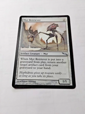 MTG Myr Retriever Mirrodin 215/306 Regular Uncommon - Some Edge