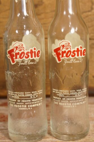 Vintage Frostie Rootbeer Soda Bottles - Picture 3 of 4