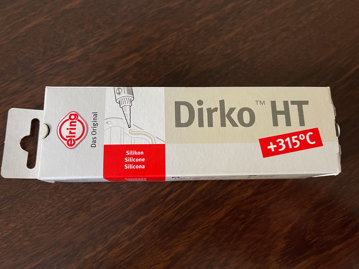 ELRING DIRKO HT Sealant DIRKO HT Gray High-Temp Silicone Sealant – 2 ...