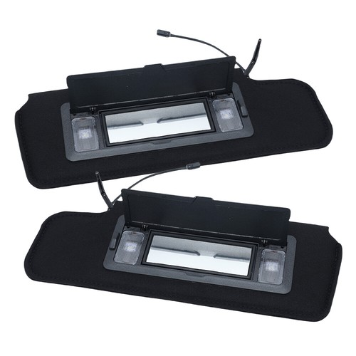 For Corvette C4 1984-1996 Sunvisor Pair W/ Light & Mirror Replacement 12459827 - Picture 11 of 11