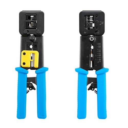 RJ45 Crimping Tool Ethernet Crimping Tool RJ45 Crimper Wire Stripper RJ45 Crimp - Photo 7/8
