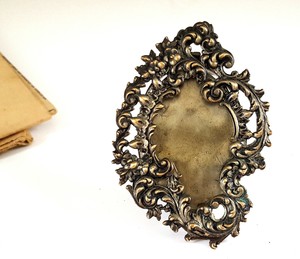 Reliable Reputation Antique Rococo Picture Frame Miniature Photo Portrait Painting French1900s Order Discount Hizatpharma Com
