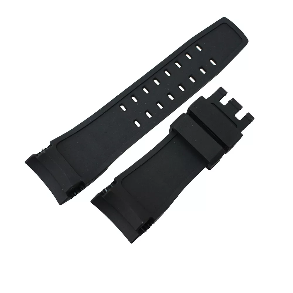 New Black 28mm Rubber Watch Strap Band For Invicta PRO Diver 14660