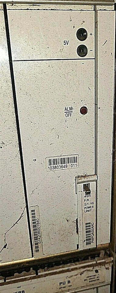 LUCENT 495FA, S1:16, PWPQASEAAC, POWER UNIT CARD, USED  - Image 3 of 3