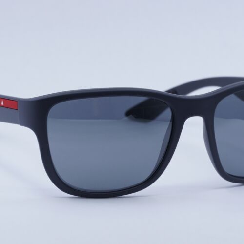 New PRADA SPORT PS01US UFK5L0 Grey Rubber/Grey Mirror Black 59mm 59-19-145 Su... - Picture 6 of 6