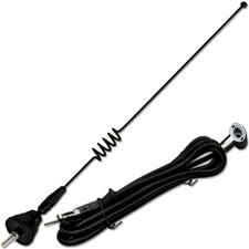 Retro Design Oldtimer Youngtimer Antenne - Kotflügel Dachantenne schwarz