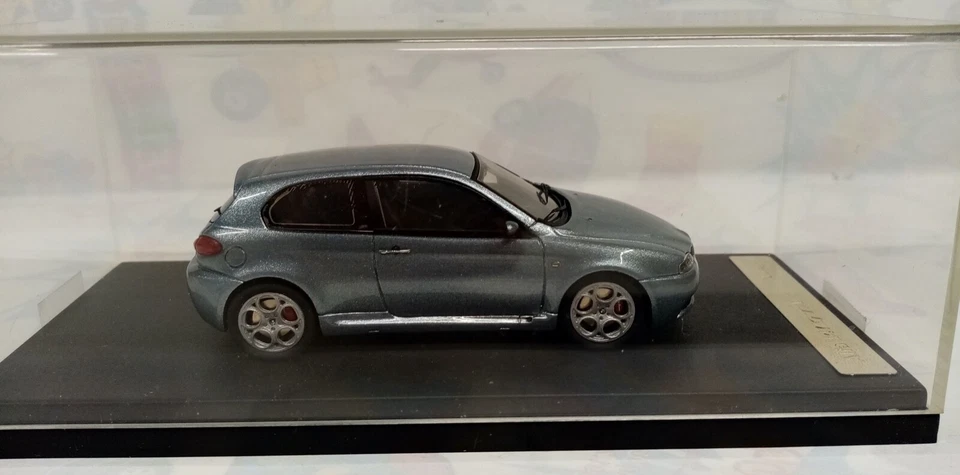 RACING  1/43 ALFA 147 GTA BLU GRIGIO CHIARO METALLIZZATO - Immagine 3 di 4