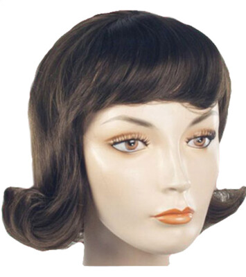 60S Short Lucy Flip Wig - Lacey Wigs