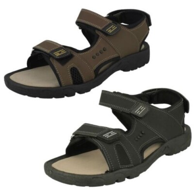Moza-X Men's Adjustable Strap Sandals B217040