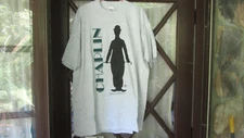 Vintage 1992 Murina Chaplin Movie Promo Gray T Shirt Size L
