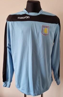 Veste D'entraînement Aston Villa 2012-2013 Macron - Taille M - Noir - Occasion