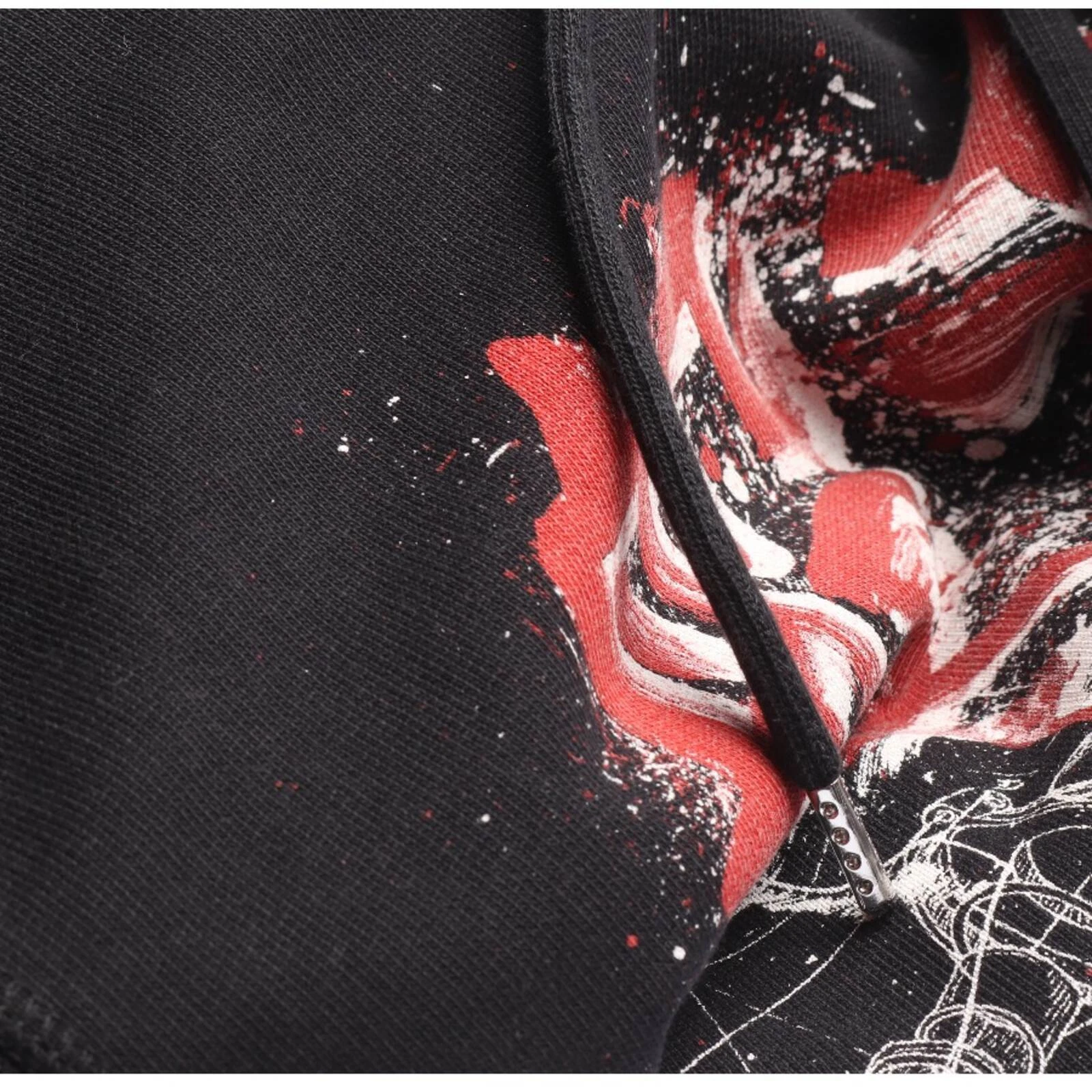 DSQUARED2 Felpa con cappuccio Dsquared nera S