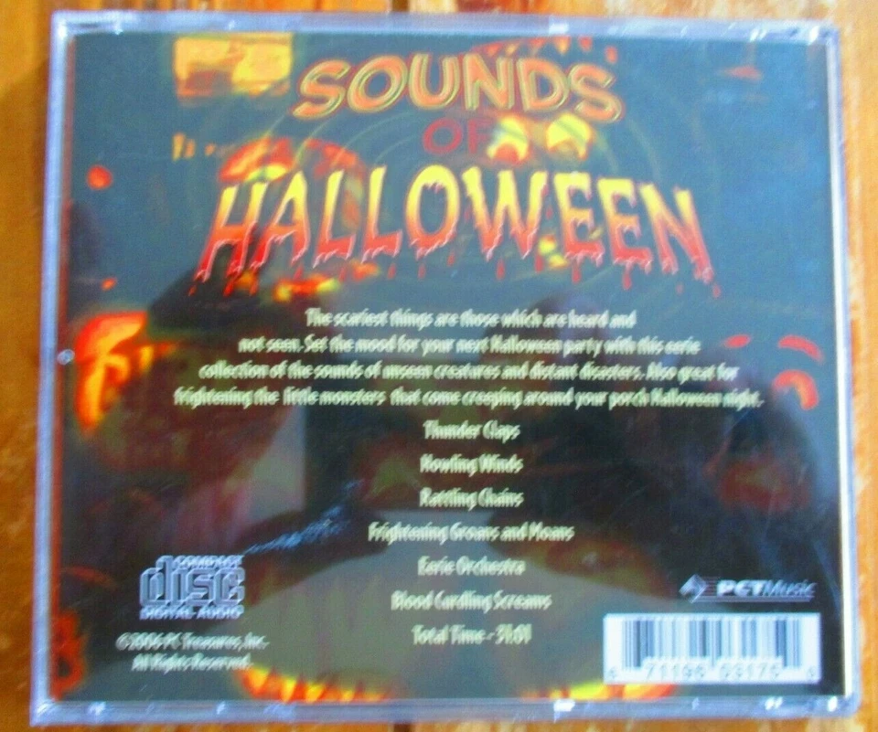 Sounds of Halloween, CD, 2006, PC Treasures - Image 4 of 4