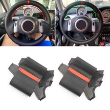 DIY Handnähen Leder Lenkrad Lenkradbezug für Mini Coupe Convertible R50 R53 R60