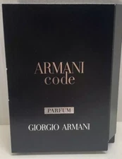 Giorgio Armani CODE Parfum | 1.2mL Sample Spray Vial, NEW *Ships Free*