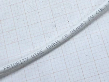 Priority Wire & Cable #10awg PV RHW-2 USE VW-1 Photovoltaic 600V White /50ft