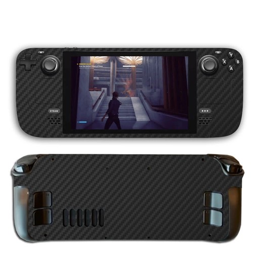Carbon fiber Vinyl Sticker Skin Decals Proector Cover for Steam Deck Gaming - Picture 13 of 23