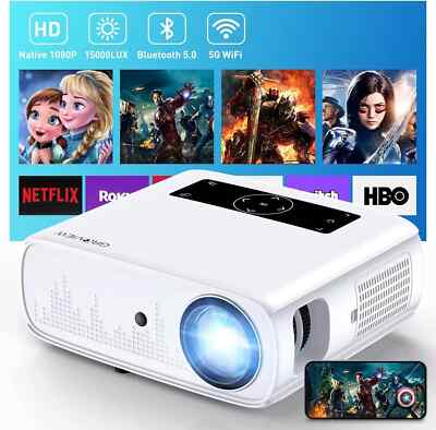 ［新品未使用］GROVIEW JQ818C（プロジェクター） GROVIEW - 4k Projector - 15000lux - JQ818C Native 1080P