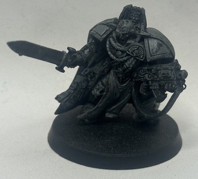 Warhammer 40k Space Marine Captain Attack On Black Reach Games Workshop Vintage