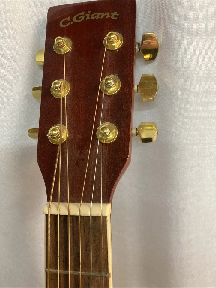 Akustische Gitarre C. Giant Wooden Sound No. 4005-650-2, sehr guter Zustand. - Bild 4 von 4