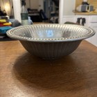 Wilton Armetale Pewter Flutes and Pearls Round Salad Serving Bowl 11.75” — photo 2
