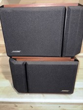 Bose 201 Series IV Bookshelf Direct Reflecting Speakers - Cherry Wood Color