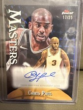 Chris Paul 2024-25 Topps Finest Masters Geometric-BLACK Refractor Auto-17/25🔥🔥