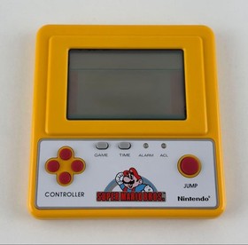 Nintendo Game Watch Super Mario F1 Prize Rare Non Sale Vintage Japan