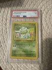 Pokemon Bulbasaur Base Set Regular Card PSA 7