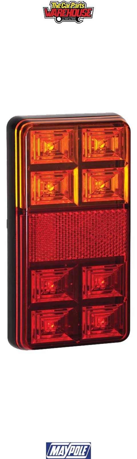 Maypole L151BAR LED Autolamps 12V Rectangular Combination Lamp