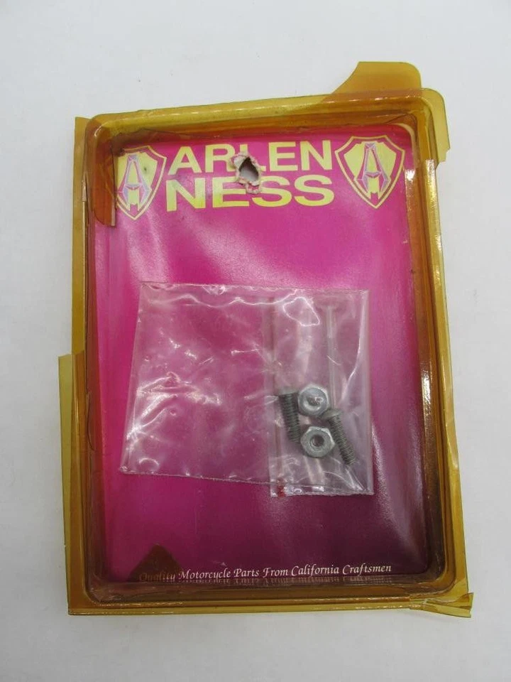 Arlen Ness Genuine Ness tech Harley Davidson Chrome Headlight Cover 20-050 - Image 4 of 4