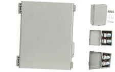 PV Combiner Box 4 in 2 Out IP65 Solar PV Combiner Box DC1000V 