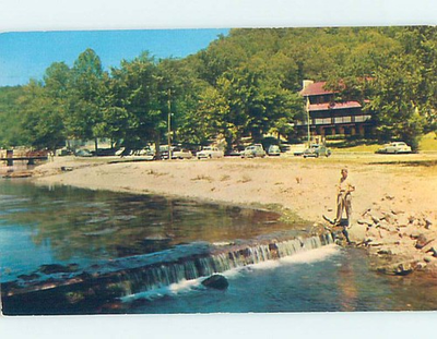 #ad Pre 1980 PARK SCENE Cassville Near Monett amp; Branson amp; Neosho Missouri MO H2941 $1.69