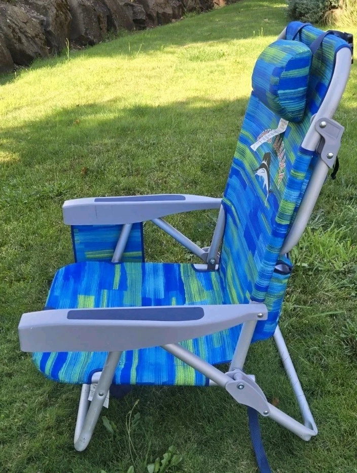 Tommy Bahama Mochila Playa Silla Plegable Juego de 2 Ligero Aluminio con Refrigerador Foto 4 de 4