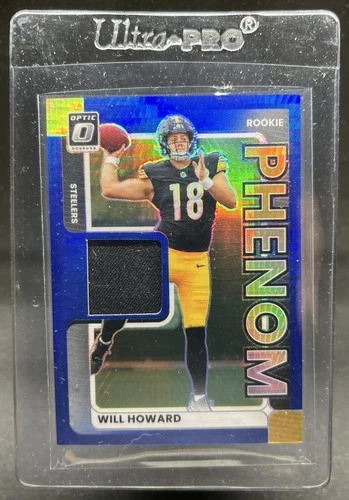 2025 Donruss Optic Will Howard Blue Hyper (RAW)