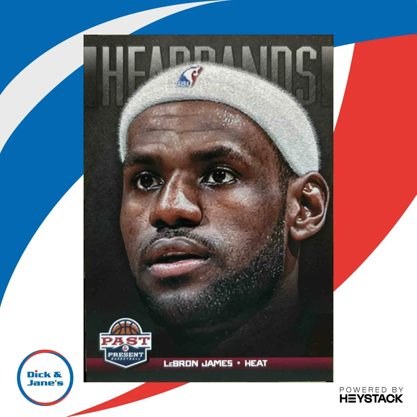 2012-13 Panini Past & Present LeBron James Headbands #12 Miami Heat