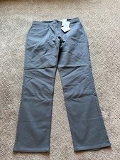 Calvin Klein Men’s Slim Fit Stretch Pants Forged Iron Size 36w 32l $89.50