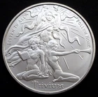2015 Trivium Girls - Silver Shield, 1oz, 31.1g, .999 Silver, BU