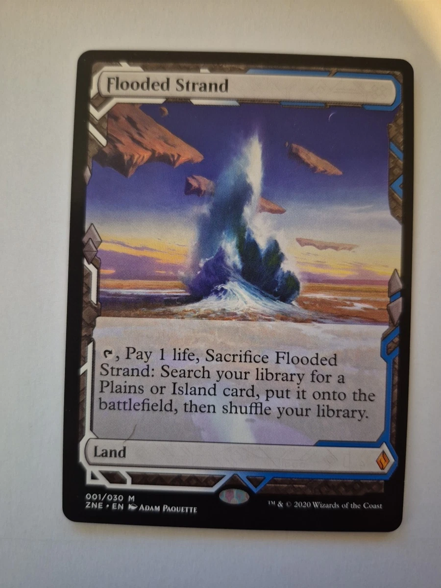 Flooded Strand 1 Zendikar Rising Expeditions for sale | eBay