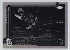 2025 Topps Chrome Negative Refractor Nolan Gorman #80 15sd