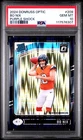 2024 PANINI DONRUSS OPTIC PURPLE SHOCK #209 BO NIX ROOKIE RC PSA 10