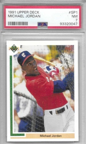 1991 Upper Deck - Short Print Michael Jordan #SP1 PSA 7