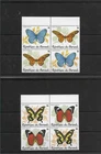 SMT, BURUNDI Butterflies MI nr 1630/39 SET OF 10 IN PAIRS. LUXURY € 340++++MNH