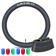 2 Pack 2.25/2.50-17 Heavy Duty Inner Tube Front Tire 70/100-17 Dirt Bike Tube