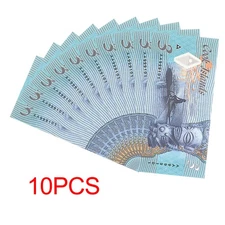 Cook Islands 3 Dollars Fantasy Polymer Banknotes Set 10pcs Collectible Money