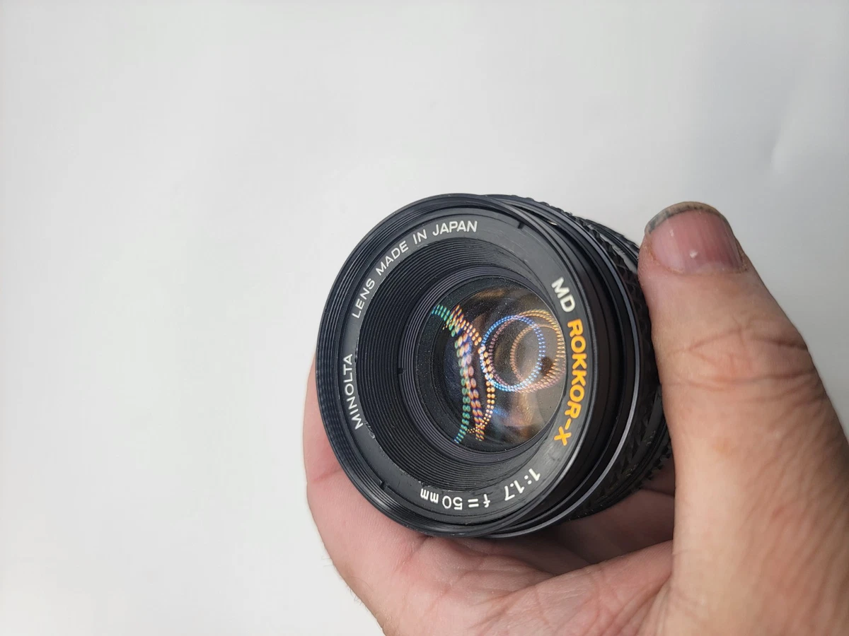 Minolta Rokkor-X 50mm Focal Camera Lenses for sale | eBay