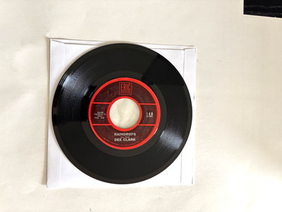 Dee Clark Just Keep It Up 45 RPM Eric Records Reissue VG+ / Exc  Play Test
