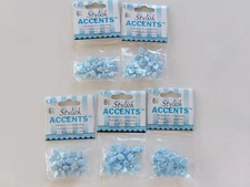  Lot of Blue OFFRAY Ribbon Boutique Floral Accessories mostly NOS